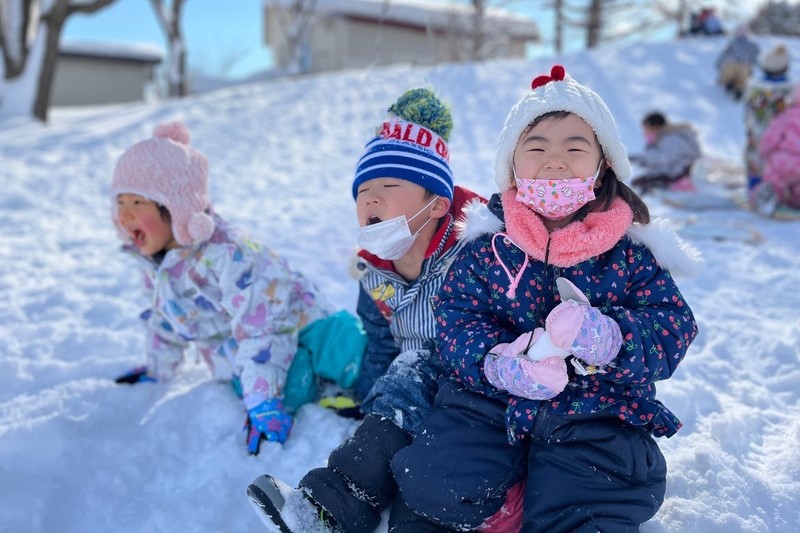 「遊び」のなかではいろいろできてしまいます。これが真の実力　遊びを通しての学びを大事にします。