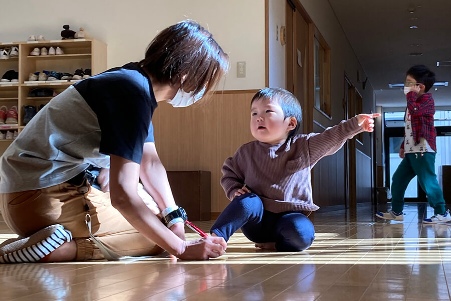 子どもは豊かに伸びていく可能性をその内に秘めている」ということを確信して、全教職員で一人ひとりの子どもの育ちに向き合います。