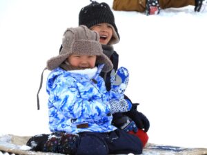 そり遠足”年長組”　長沼スキー場へ行って来ました❅