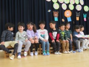”１～３月”お誕生会での様子
