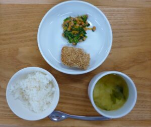 今日の給食
