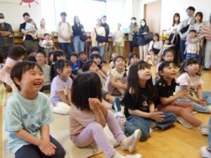 参観日での様子　”年長組”