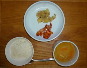 今日の給食