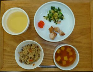 今日の給食