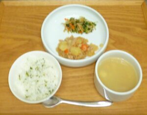 今日の給食