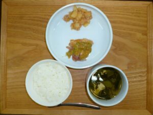 今日の給食