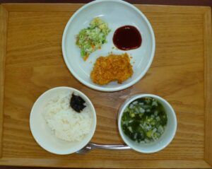 今日の給食