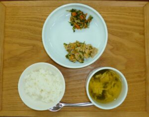 今日の給食