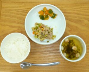今日の給食