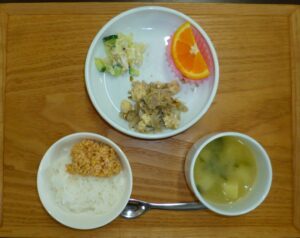今日の給食