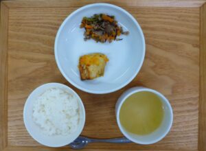 今日の給食