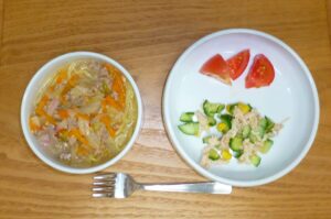 今日の給食