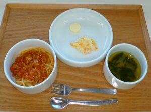 今日の給食