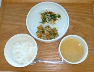 今日の給食