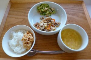 今日の給食