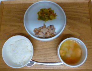 今日の給食